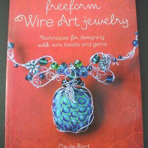 Freeform Wire Art Jewelry by Gayle Bird, Like New Condition